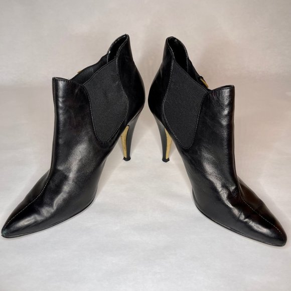 Nine West Pointy Toe Slip-On Ankle Bootie (9.5) - Picture 5 of 10